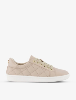 dune quilted trainers