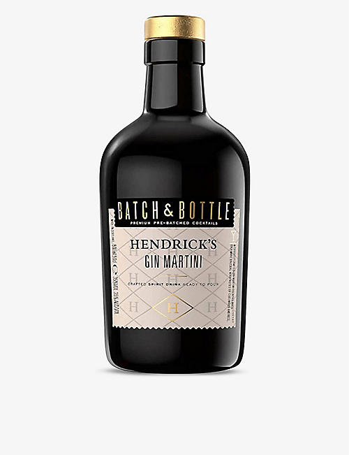 READY TO DRINK: Batch & Bottle Hendrick's Martini 500ml