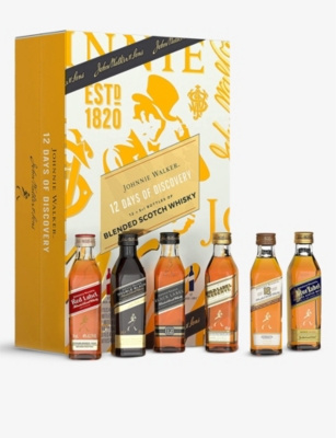 JOHNNIE WALKER Johnnie Walker blended Scotch whisky advent calendar