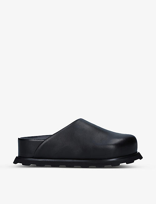 PROENZA SCHOULER: Forma slip-on leather mules