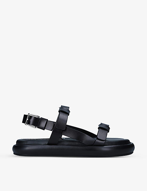 PROENZA SCHOULER: Pipe buckled leather sandals
