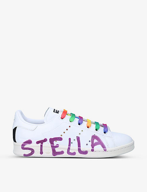 STELLA MCCARTNEY: Stella McCartney x Ed Curtis Stan Smith vegan-leather trainers