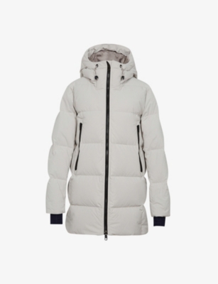 REISS - Astrid hooded padded quilted shell-down coat | Selfridges.com