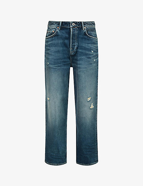 ALLSAINTS: Kurt distressed baggy denim jeans