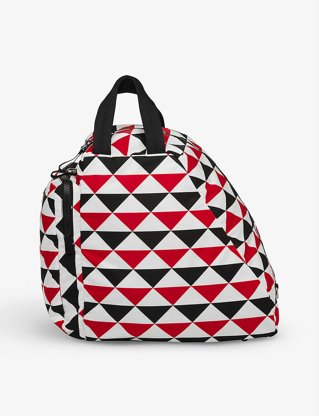 Geometric-print recycled-nylon ski boot bag(9405670)