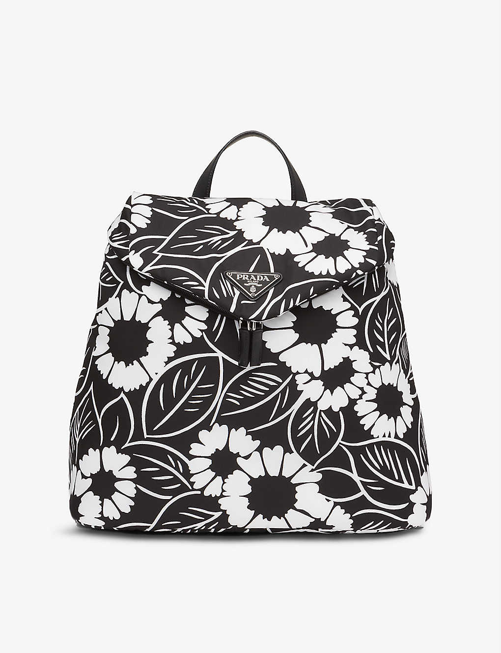 Signaux Re-Nylon floral-print recycled-nylon backpack(9403066)