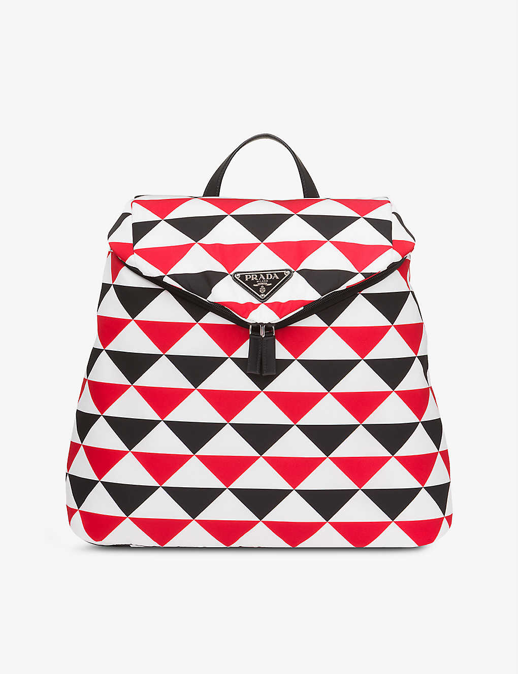 Signaux Re-Nylon jacquard-print recycled-nylon backpack(9403064)