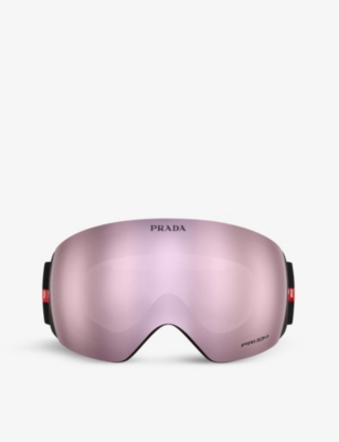 PRADA LINEA ROSSA OAKLEY ゴーグル PRADA - Linea Rossa x Oakley plastic ski goggles | Selfridges.com