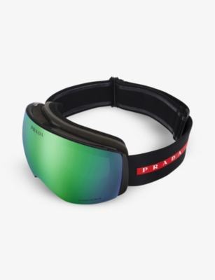 PRADA Linea Rossa x Oakley plastic ski goggles Selfridges