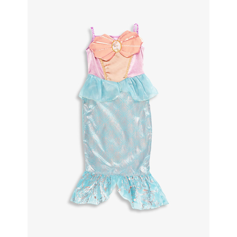 Dress Up Multi Kids Ariel Woven Princess Costume 3-8 Years 3-4 Years