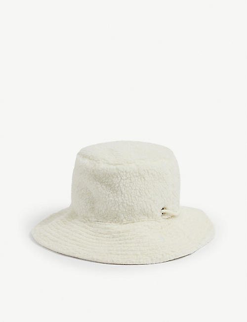 KHRISJOY: Branded fleece bucket hat