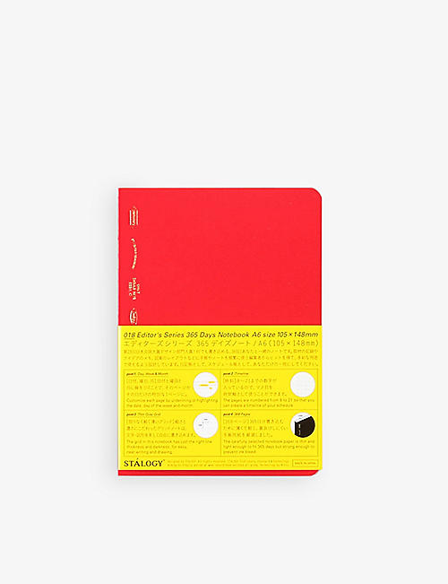 STALOGY: Editor’s Series 365-day notebook A6 14.8cm x 10.5cm