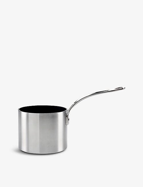 SAMUEL GROVES: Non-stick three-layer stainless steel milkpan 32.5cm
