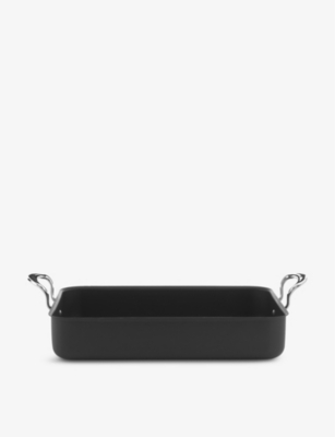 SAMUEL GROVES: Mermaid 16’’ anodised-aluminium roasting dish