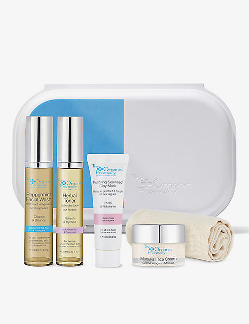 THE ORGANIC PHARMACY: Clear Skincare Kit gift set