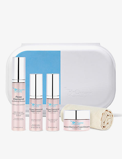 THE ORGANIC PHARMACY: Rose Diamond Skincare Kit gift set