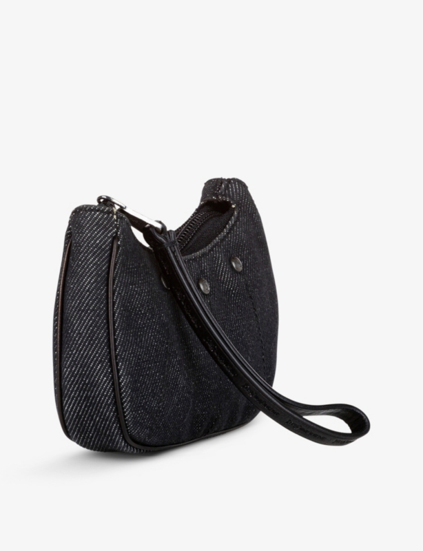 Pre-loved YSL denim wristlet