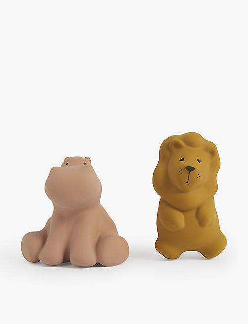 LIEWOOD: Vikky rubber bath toys set of two