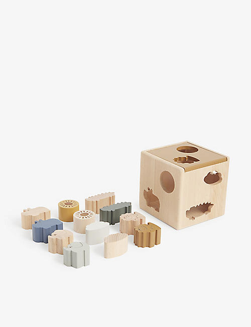 LIEWOOD: Gary beech wood puzzle cube