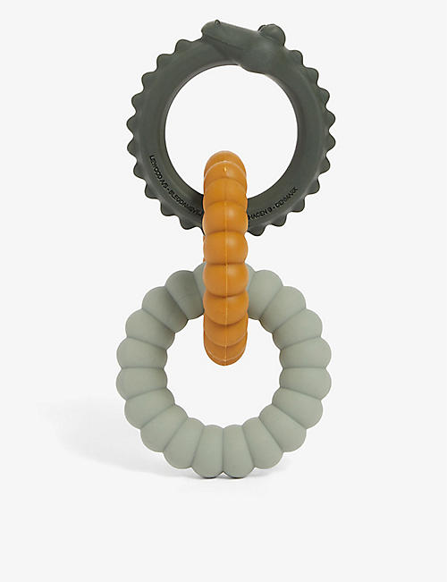 LIEWOOD: Gilbert triple-ring silicone teether
