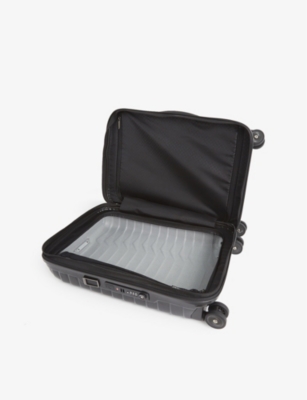 Samsonite Spinner Expandable Four-wheel Polypropylene Suitcase 55cm In Black