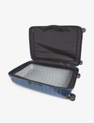 Shop Samsonite Petrol Blue Proxis Spinner Hard Case Four-wheel Cabin Suitcase