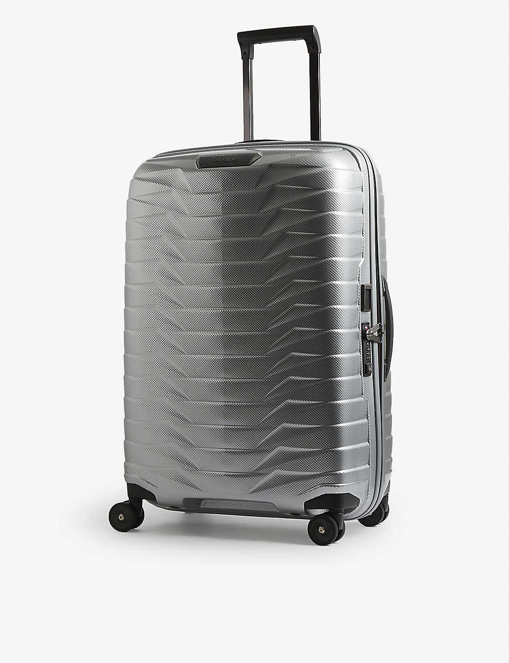 Samsonite Proxis Spinner Four-wheel Suitcase 69cm In Silver