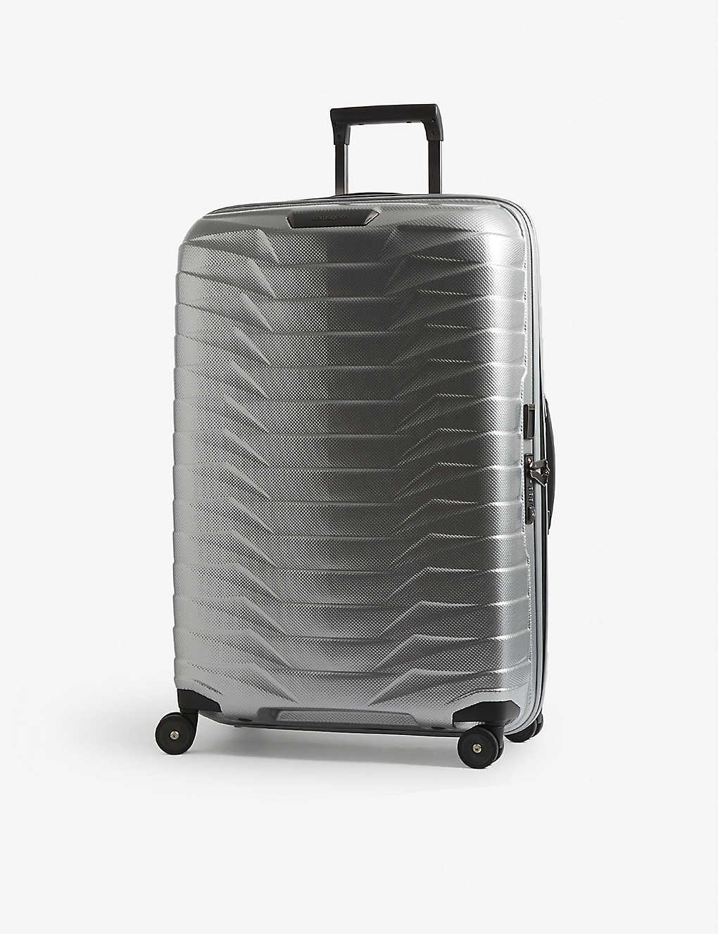 Samsonite Proxis Spinner Four-wheel Suitcase 77cm In Silver