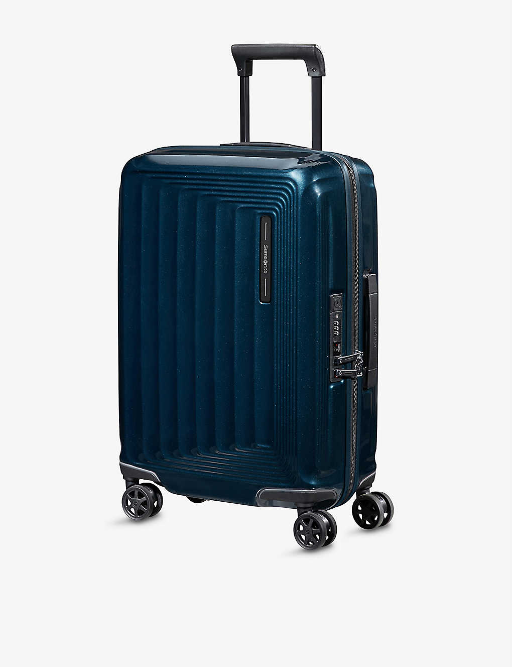 Samsonite Spinner Four-wheel Suitcase 55cm In Dark Blue