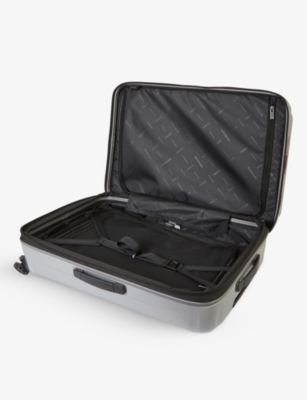 Shop Samsonite Matt Silver Spinner Hard Case 4 Wheel Cabin Suitcase