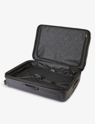 Shop Samsonite Matt Graphite Spinner Hard Case 4 Wheel Polypropylene Cabin Suitcase