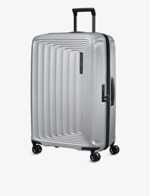 SAMSONITE: Spinner hard case 4 wheel polypropylene cabin suitcase 75cm