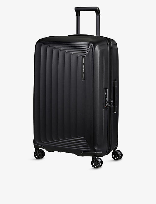 SAMSONITE: Spinner hard case 4 wheel polypropylene cabin suitcase 65cm