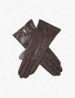 Selfridges & Co Women Accessories Gloves Felicity leather gloves 