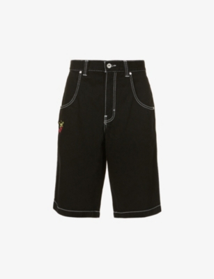 JNCO 179 PIPES WIDE-LEG DENIM SHORTS