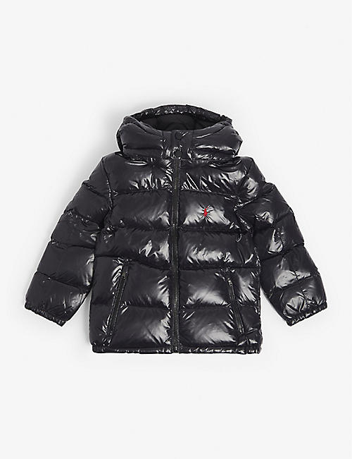 RALPH LAUREN: Logo-embroidered shell jacket 2-14 years