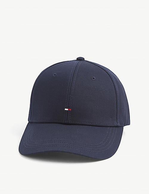 TOMMY HILFIGER: Classic logo-embroidered cotton cap