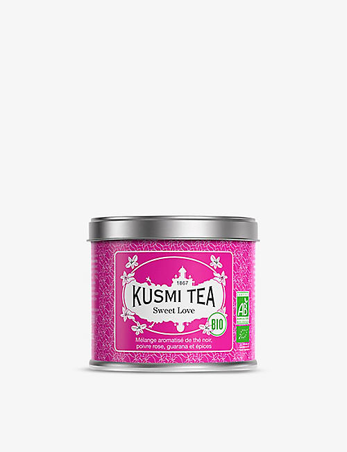 KUSMI TEA: Sweet Love organic loose leaf tea 125g