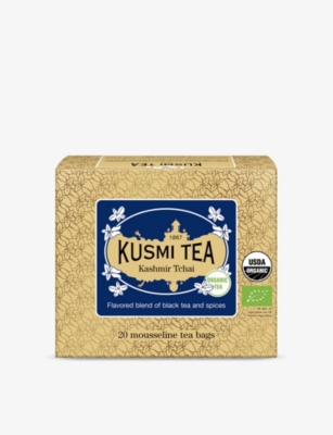 KUSMI TEA: Kashmir Tchai 20 organic teabags 44g