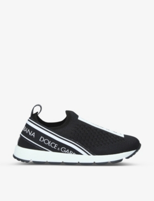 DOLCE & GABBANA: Paul Neo stretch-knit trainers 3 years