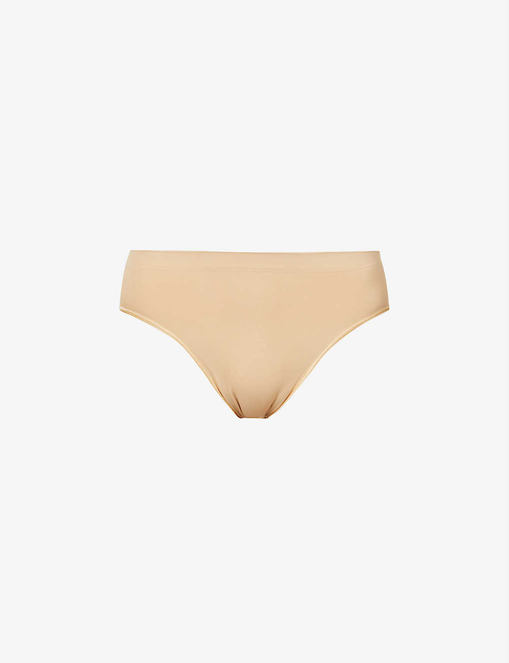 Hanro Touch Feeling Mid-rise Stretch-jersey Briefs In Beige