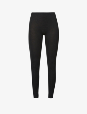 HANRO - Woolen mid-rise wool-silk blend leggings