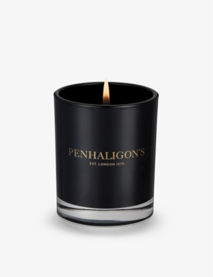 PENHALIGONS: Maduro Leaf medium scented candle 200g