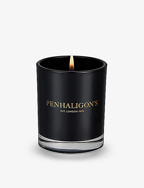 PENHALIGONS: Maduro Leaf medium scented candle 200g