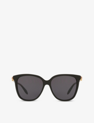 Alexander mcqueen skull glasses sale