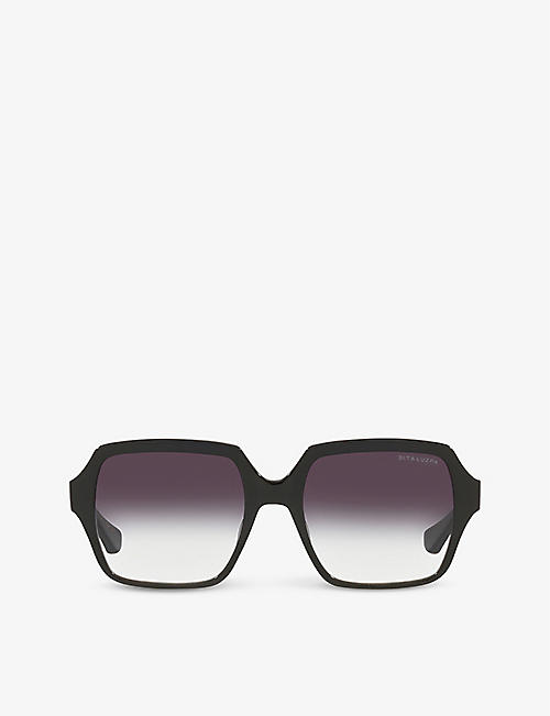 DITA: DTS710 Luzpa square-frame acetate sunglasses