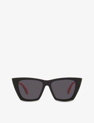 ALEXANDER MCQUEEN: AM0299S logo sunglasses