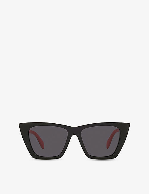ALEXANDER MCQUEEN: AM0299S logo sunglasses