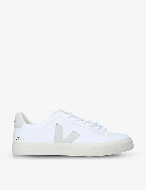 VEJA: Men's Campo leather low-top trainers