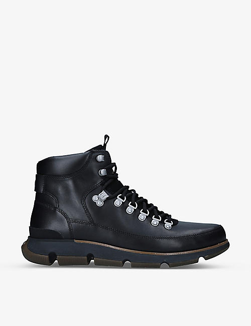 COLE HAAN: 4.ZERØGRAND Explore leather ankle boots